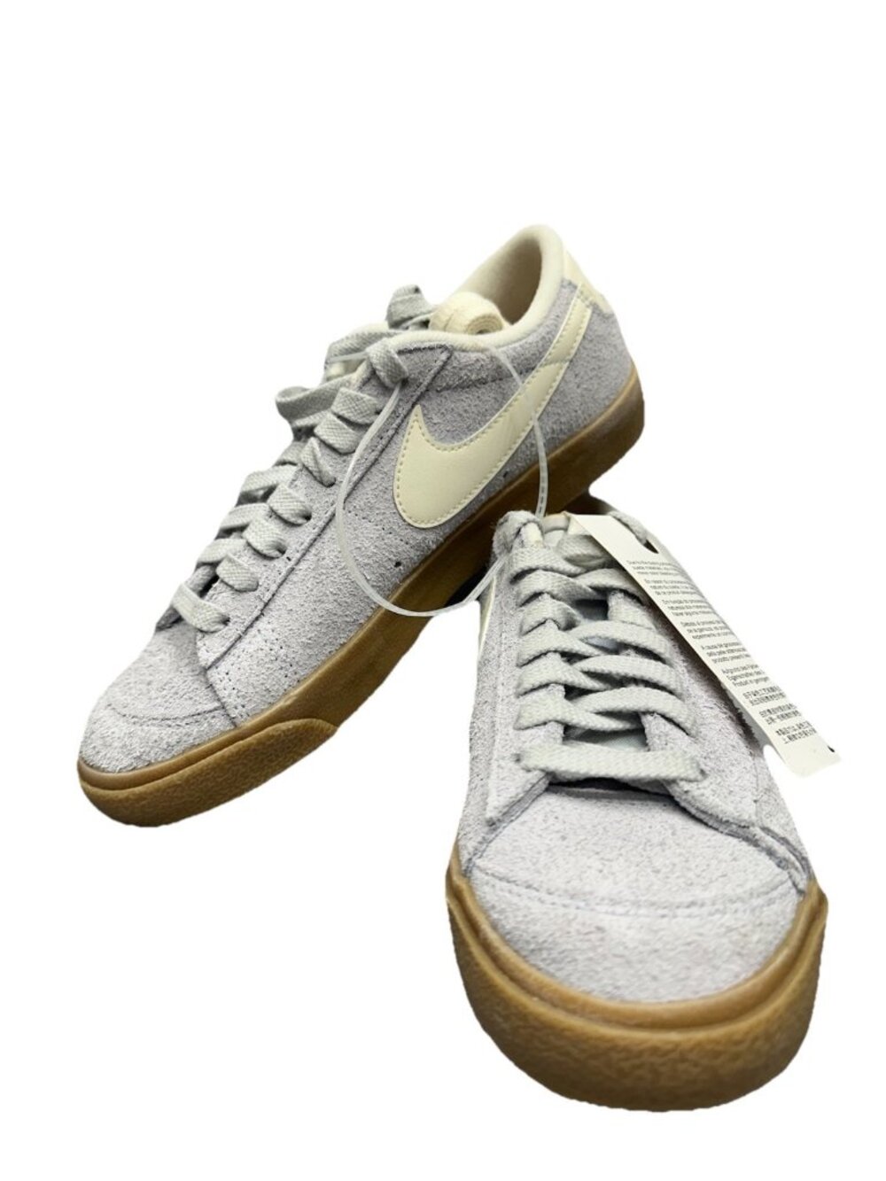 Nike Women Size 6 Blazer Low 77 Vintage Sneakers Lavender Suede FQ8060-003 Retro